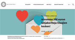 Desktop Screenshot of musiikkitalo.fi